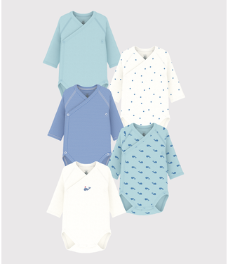 Petit Bateau PETIT BATEAU - LONG SLEEVE BODYSUIT