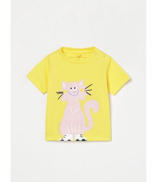 Stella McCartney STELLA MCCARTNEY - TEE W/ CAT PRINT