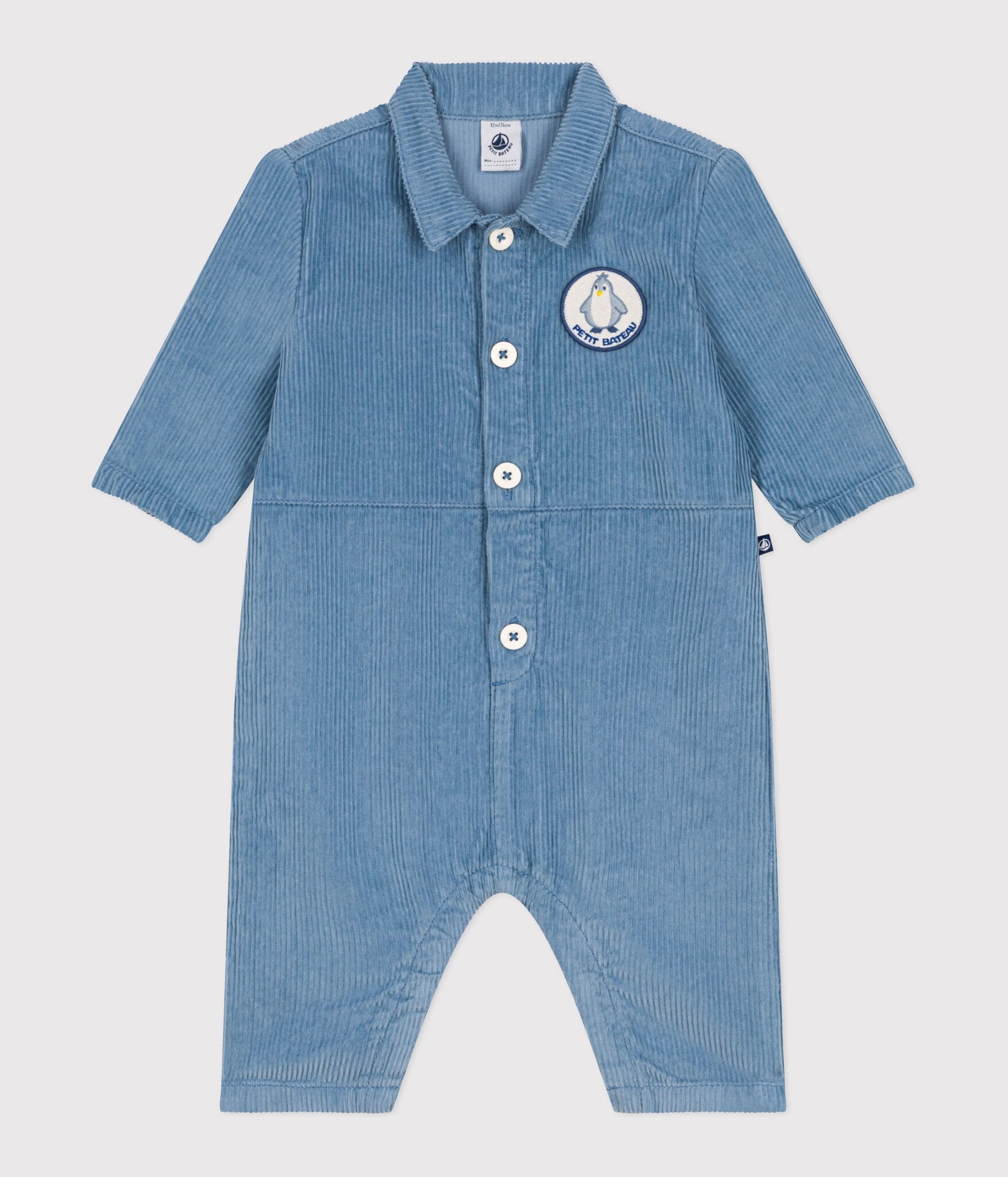 PETIT BATEAU FW25 A0E4R01080 SLEEPSUIT - igloobaby