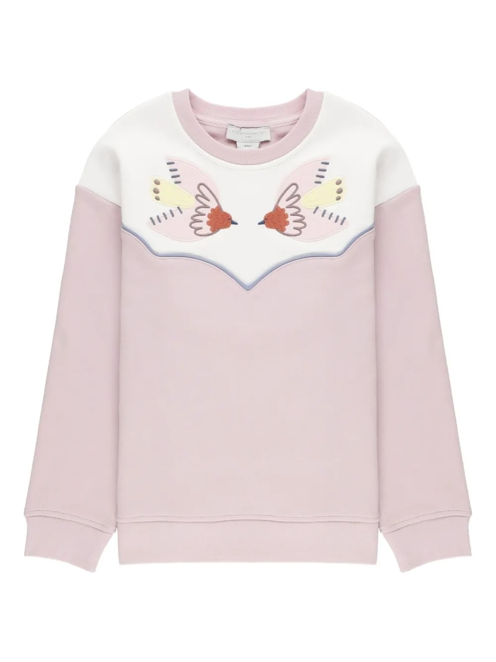 STELLA MCCARTNEY-FW25 TX4A80 BIRD PATCH SWEATSHIRT - igloobaby
