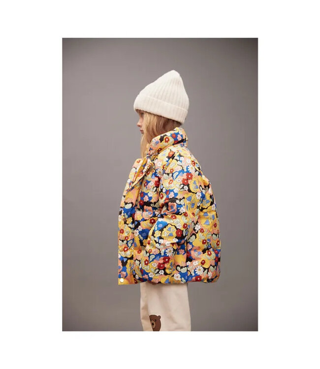 Mini Rodini MINI RODINI-FW25 25710115 Flowers aop citypuffer