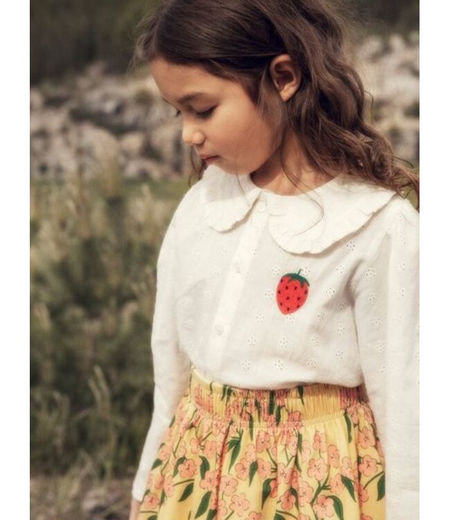 Mini Rodini MINI RODINI-FW25 25720127 Strawberry blouse