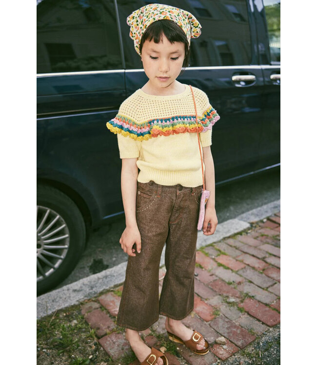 Misha&Puff MISHA&PUFF-SS25 K1020S25 Crochet Joya Top