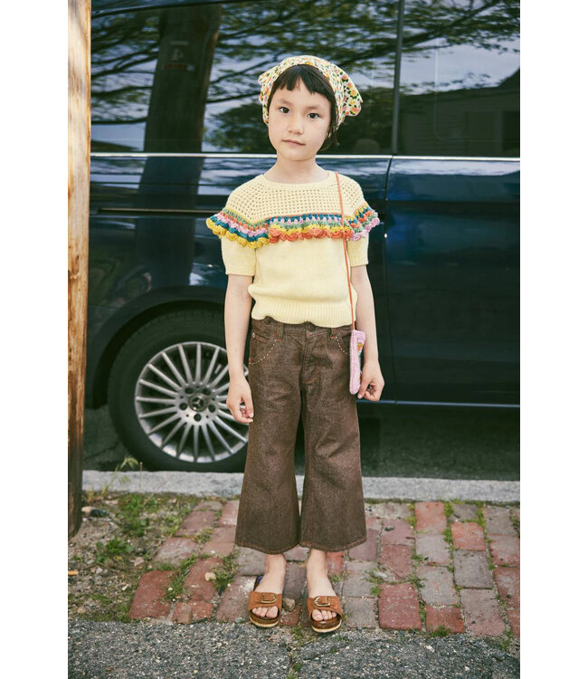 Misha&Puff MISHA&PUFF-SS25 K1020S25 Crochet Joya Top