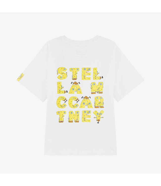 Stella McCartney STELLA MCCARTNEY - SS25 TW8D61 TEE W/ SPONGEBOB