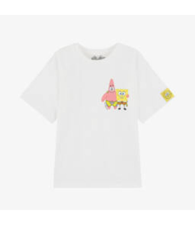 Stella McCartney STELLA MCCARTNEY - SS25 TW8D61 TEE W/ SPONGEBOB