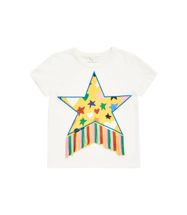 Stella McCartney STELLA MCCARTNEY - SS25 TW8B51 T-SHIRT WITH STAR