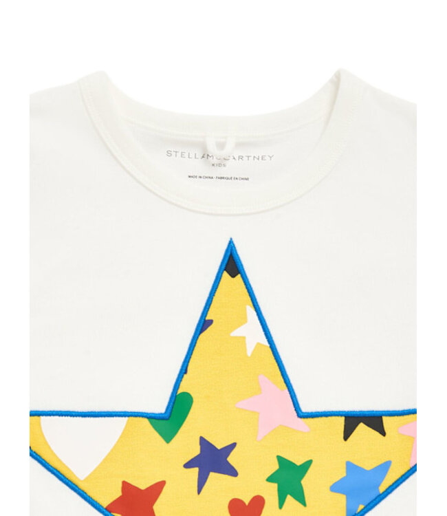 Stella McCartney STELLA MCCARTNEY - SS25 TW8B51 T-SHIRT WITH STAR