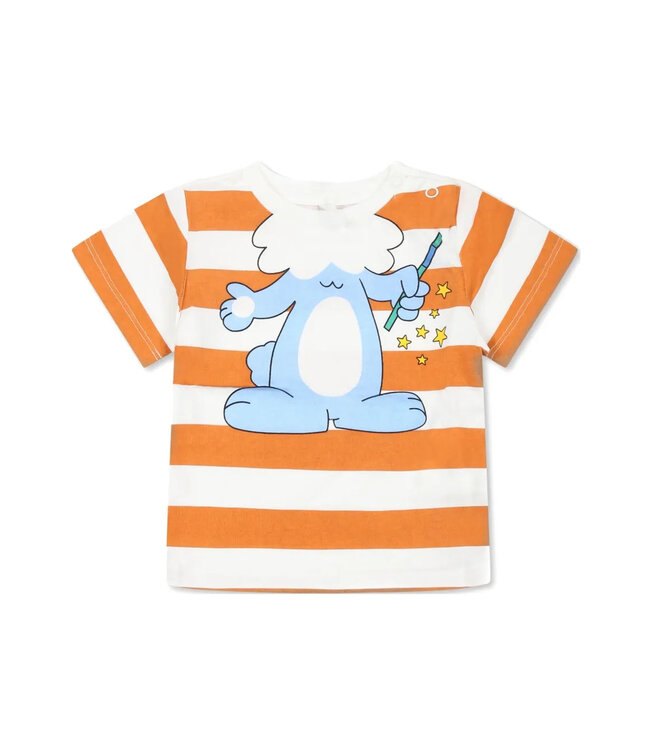 Stella McCartney STELLA MCCARTNEY - SS25 TW8531 STRIPED T-SHIRT