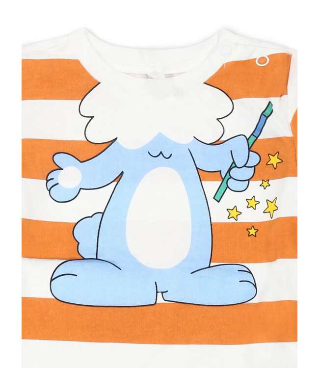 Stella McCartney STELLA MCCARTNEY - SS25 TW8531 STRIPED T-SHIRT