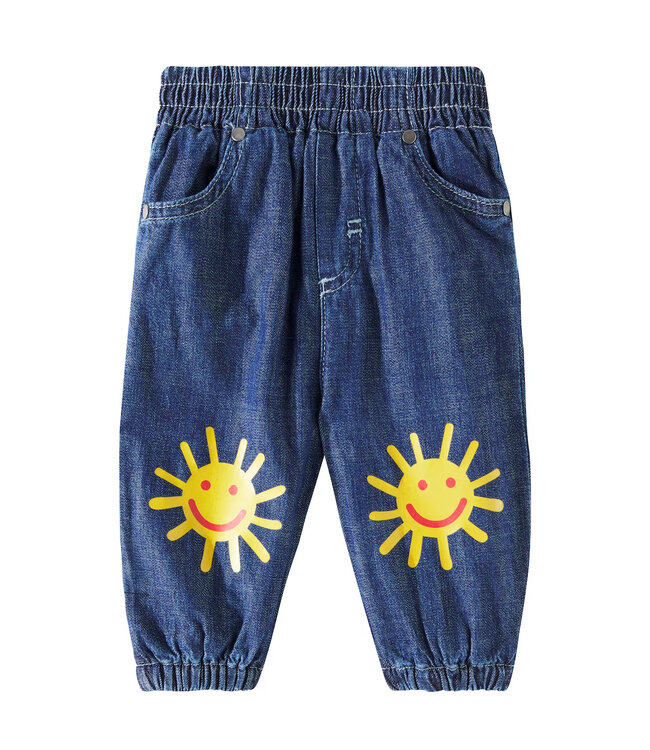 Stella McCartney STELLA MCCARTNEY-FW24 TV6630 CHAMBRAY PANTS