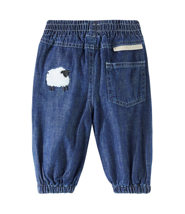 Stella McCartney STELLA MCCARTNEY-FW24 TV6630 CHAMBRAY PANTS