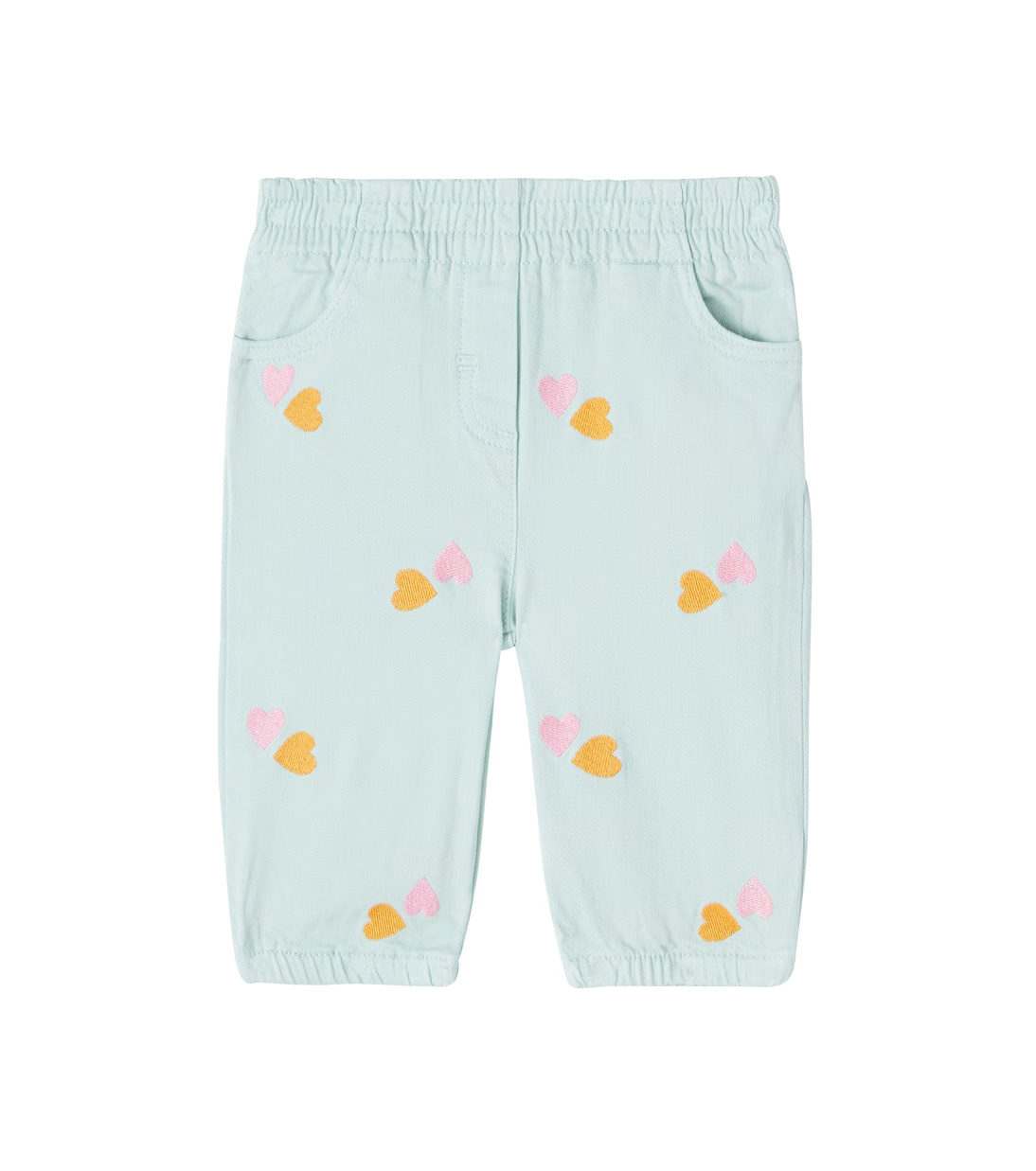 STELLA MCCARTNEY-SS26 TY6020 BABYGIRL HEARTS PANTS - igloobaby