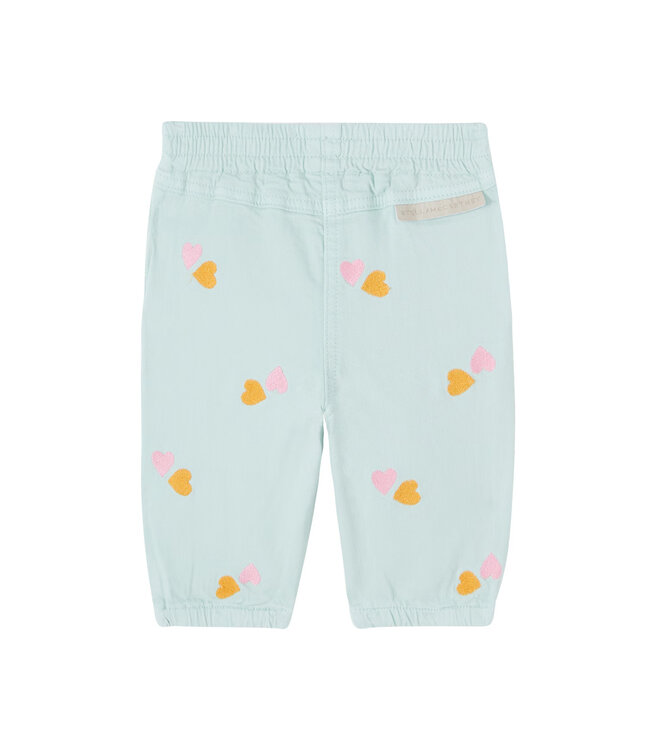 Stella McCartney STELLA MCCARTNEY-SS26 TY6020 BABYGIRL HEARTS PANTS