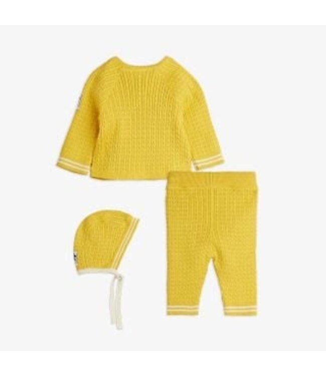 Mini Rodini MINI RODINI-SS26 26240120 Cable knit baby kit