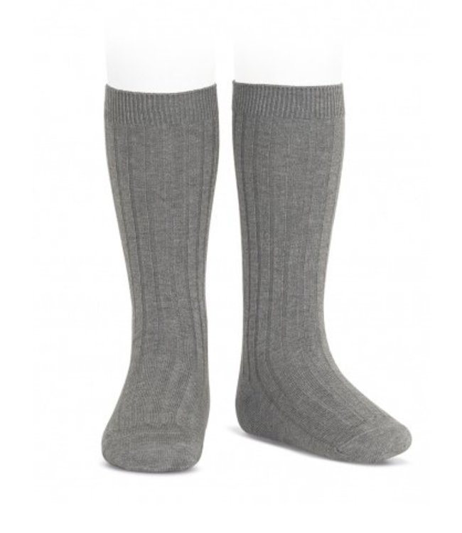 condor Condor Wide Rib Basic Knee High Socks