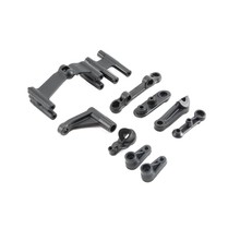 Servo Mount, Steering Servo Set Plastic: Baja Rey