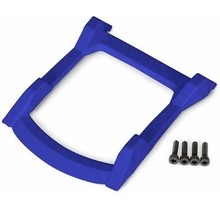 6728X - Skid plate, roof (body) (blue)/ 3x12mm CS (4)