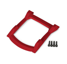 Traxxas 6728R - Skid Plate, roof (Body) (red)/ 3x12mm CS (4)