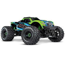 Green Maxx: 1/10 Scale 4WD Brushless Electric Monster Truck with TQi Traxxas Link Enabled 2.4GHz Radio System & Traxxas Stability Management (TSM)