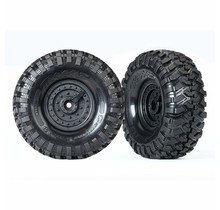 Tires and wheels, assembled, glued (Tactical wheels, Canyon Trail 1.9 tires) (2)