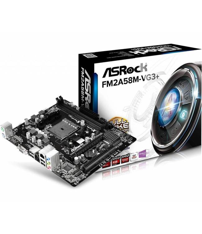 Asrock fm2a58m vg3 r2 0 совместимость с процессорами