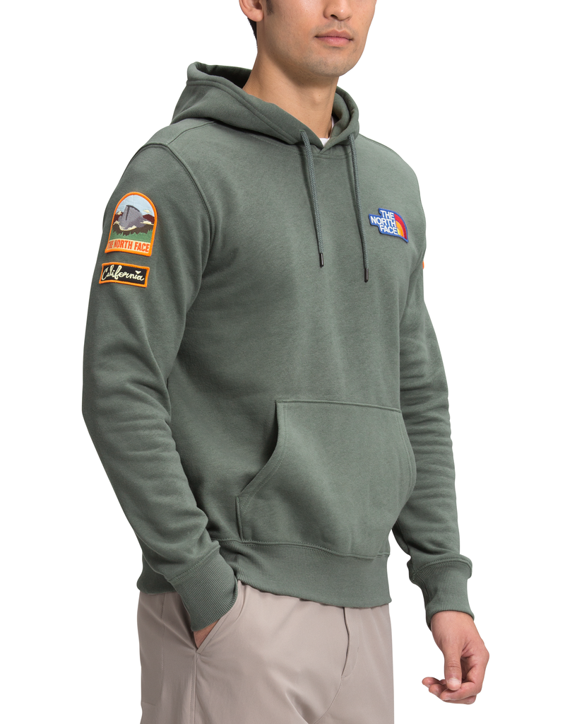 the north face patches hoodie