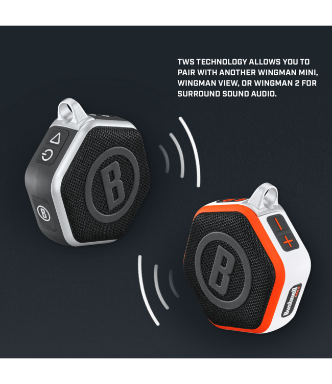 Bushnell Wingman Mini GPS Golf Speaker