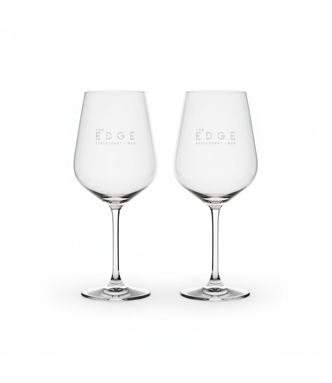 The Edge Two Pack of Wine Glasses