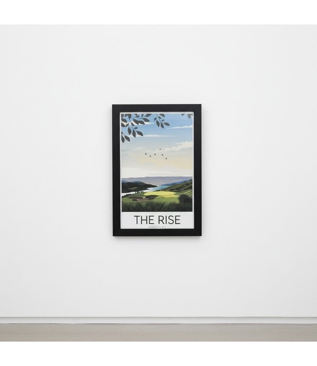 Rise Hole 17 Print - Framed