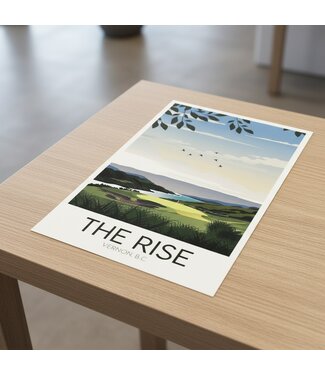 The Rise Rise Hole 17 Print