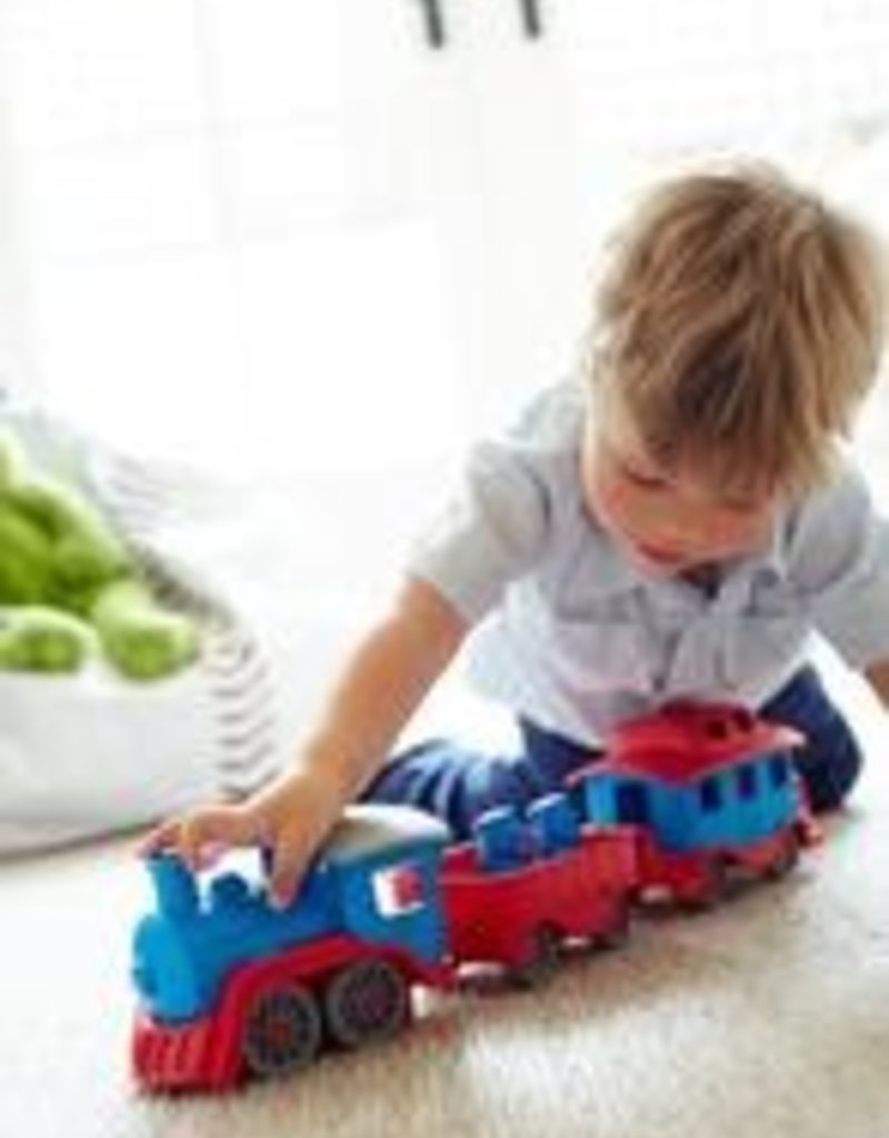 green toys train set