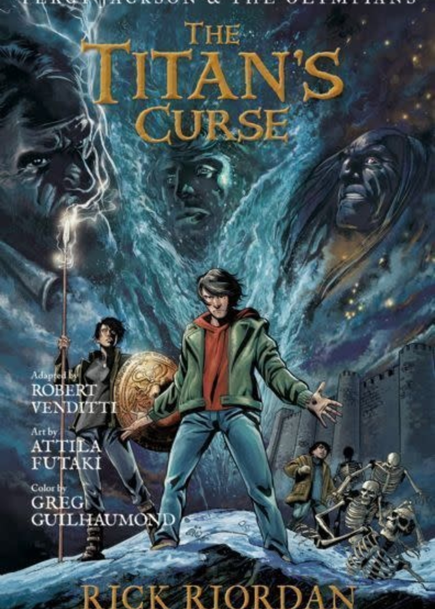 Percy Jackson and the Olympians #03, The Titan's Curse Graphic Novel - Paperback