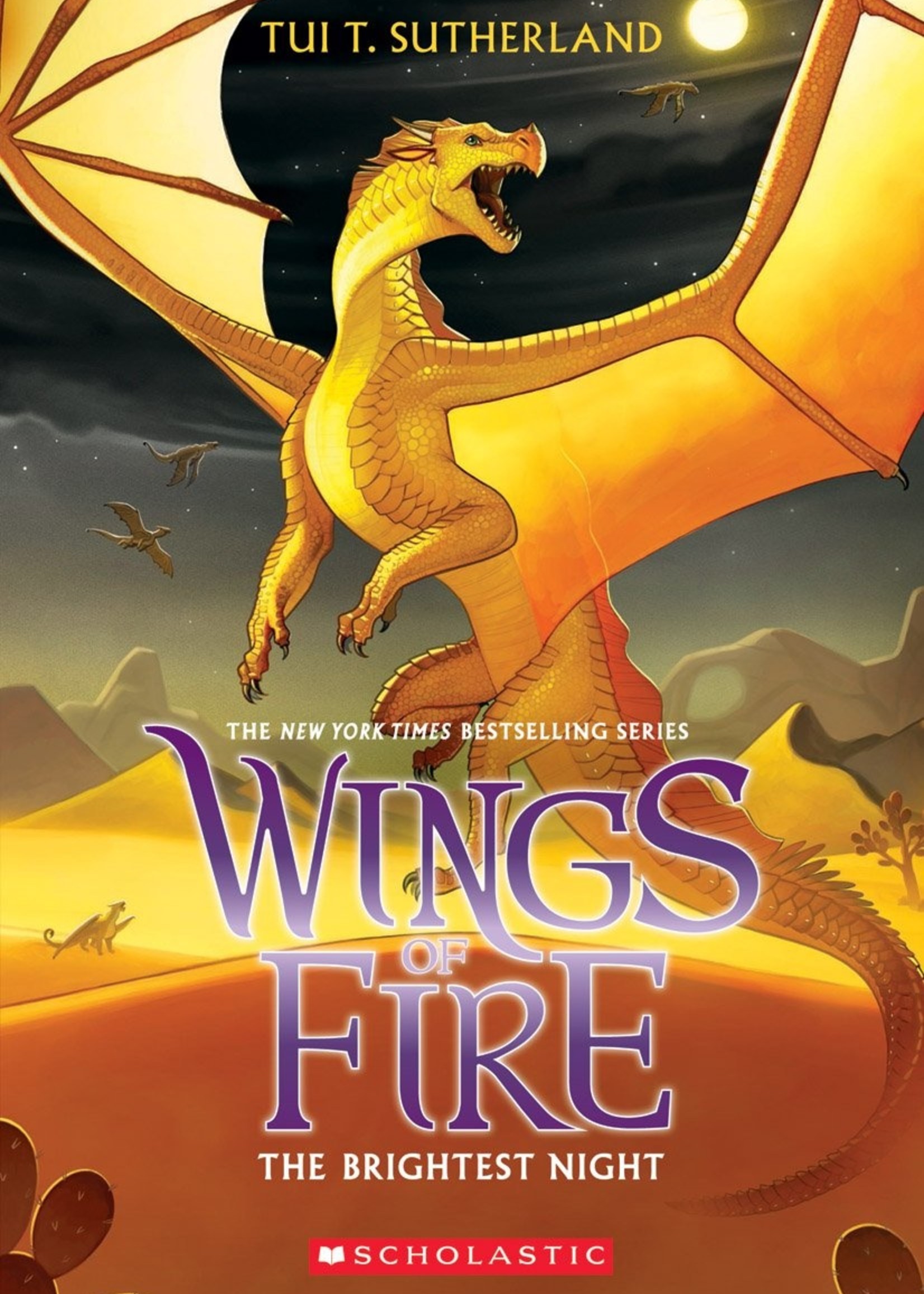 Scholastic Wings of Fire #05, The Brightest Night - Paperback