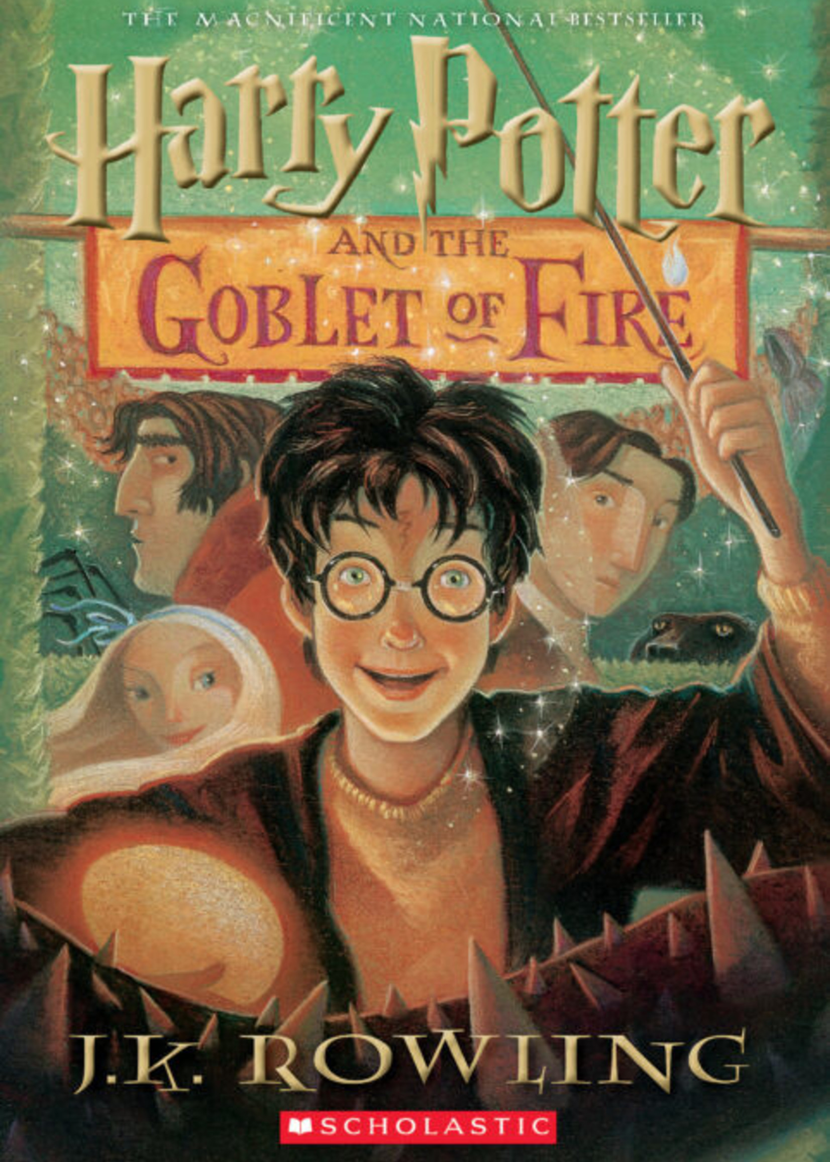Scholastic Harry Potter #04, Harry Potter and the Goblet of Fire - PB