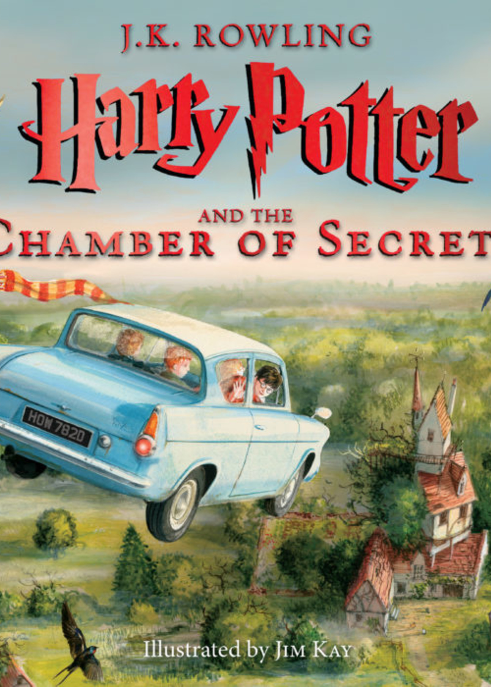 Harry Potter #02, Illustrated Edition, Harry Potter and the Chamber of Secrets - HC