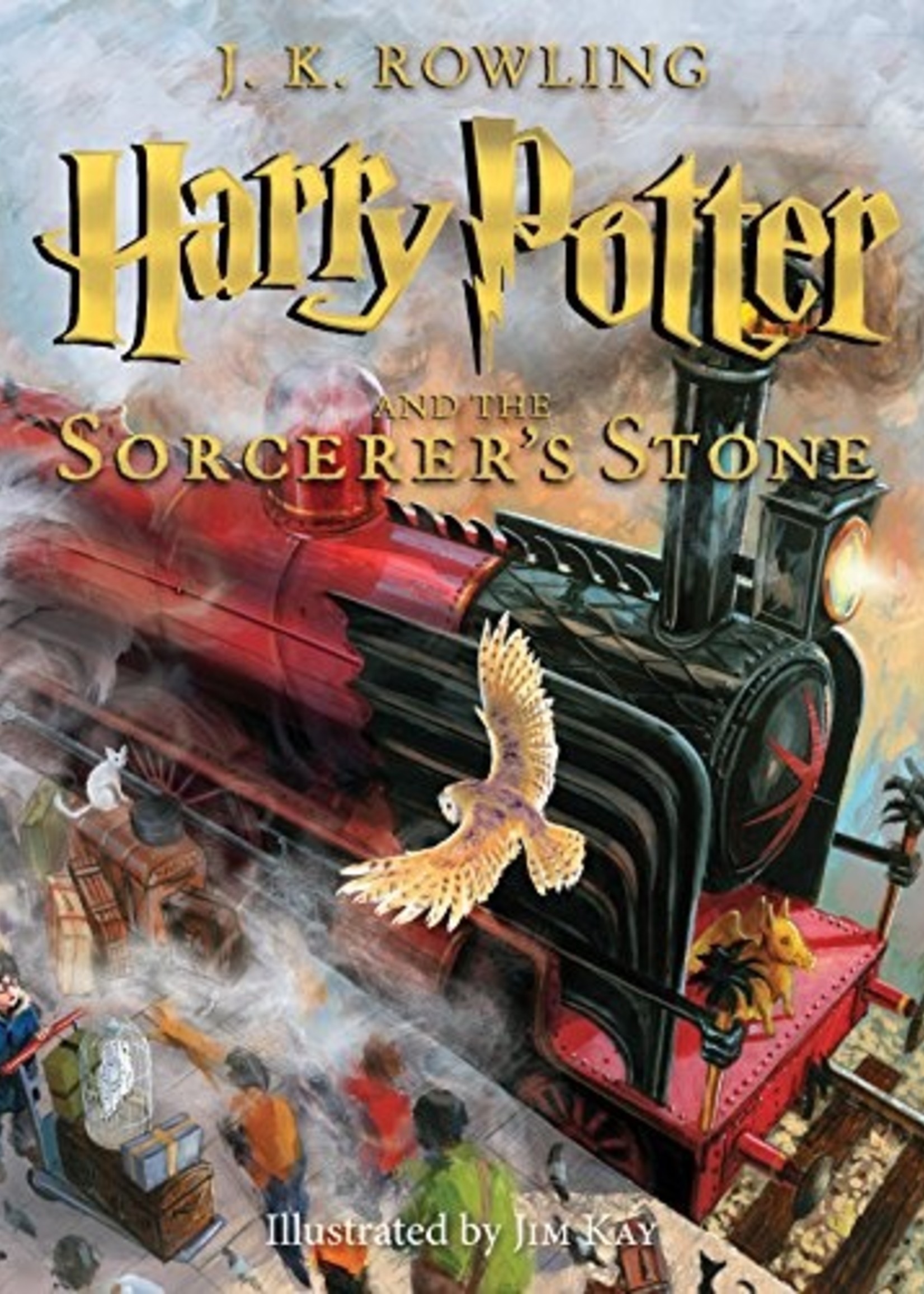 Harry Potter #01, Illustrated Edition, Harry Potter and the Sorcerer's Stone - HC