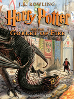 Harry Potter #04, Illustrated Edition, Harry Potter and the Goblet of Fire - HC