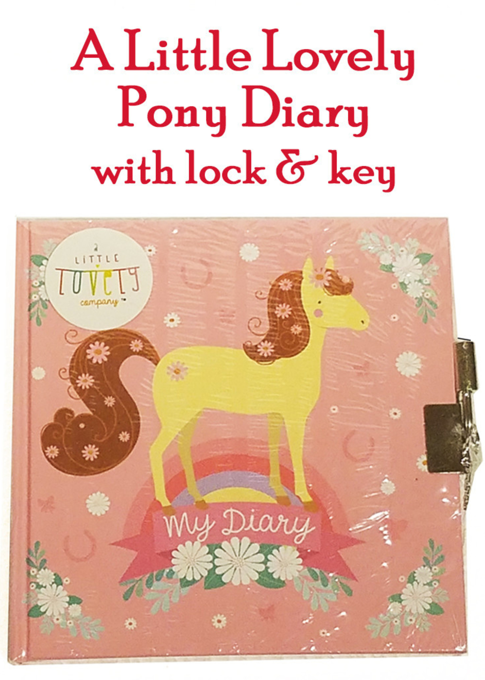 A Little Lovely My Diary: Pony, Locking