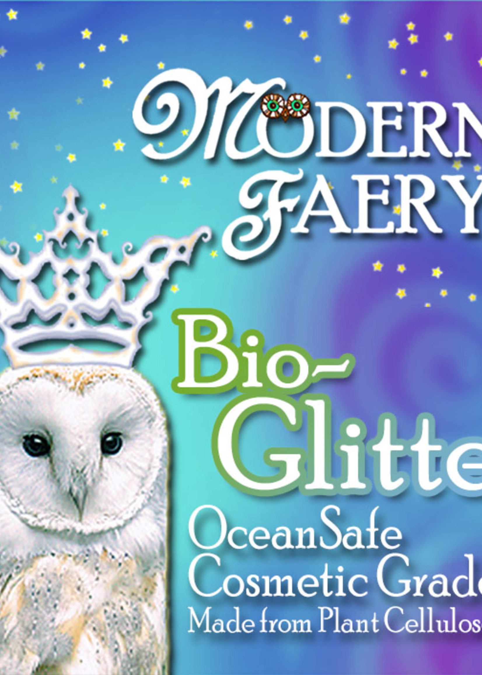 LadyJane Studios ModernFaery Cosmetic Biodegradable Glitter, Ocean Safe