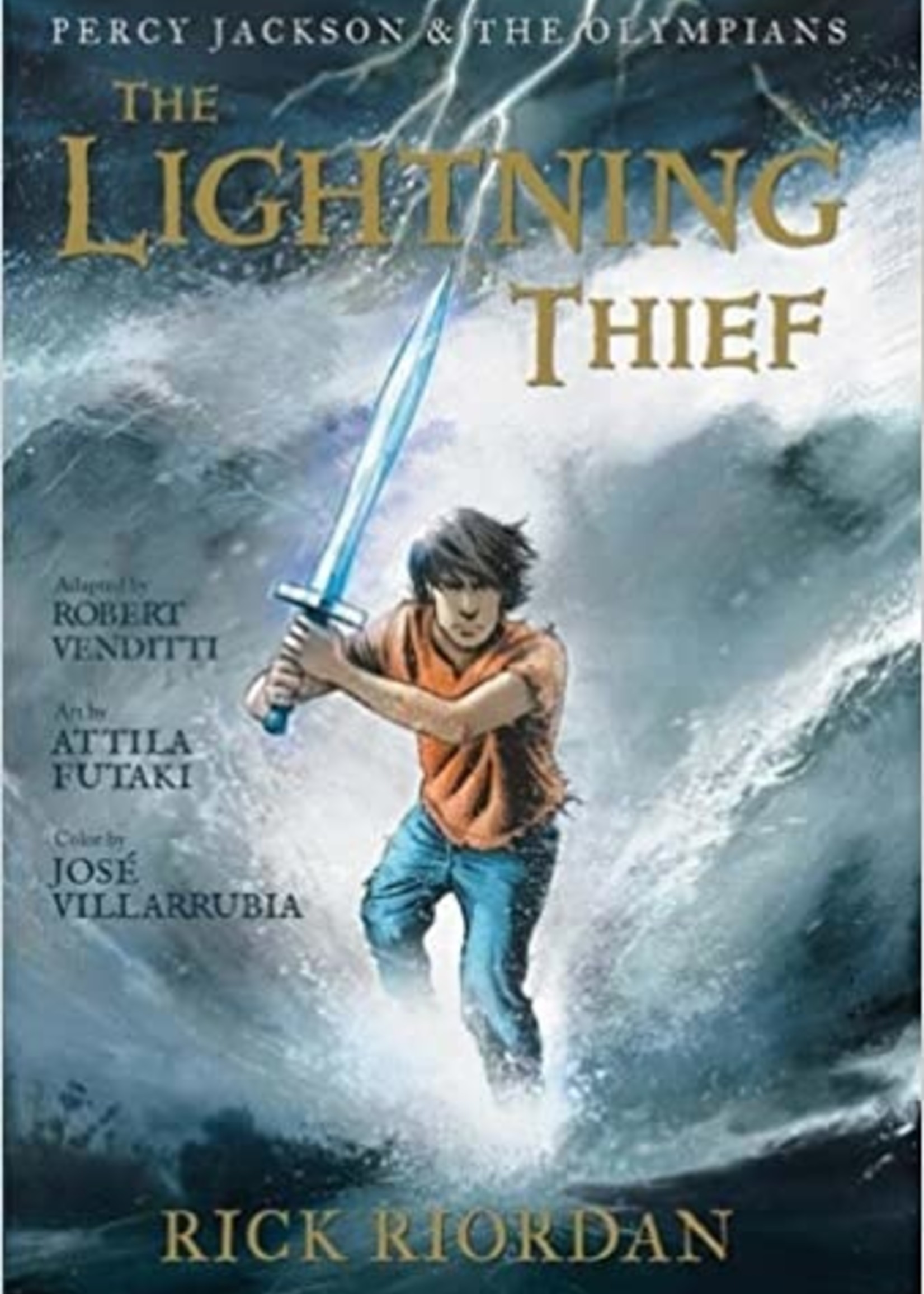 Percy Jackson and the Olympians #01, The Lightning Thief Graphic Novel - Paperback