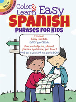 Color & Learn Easy Spanish Phrases - PB