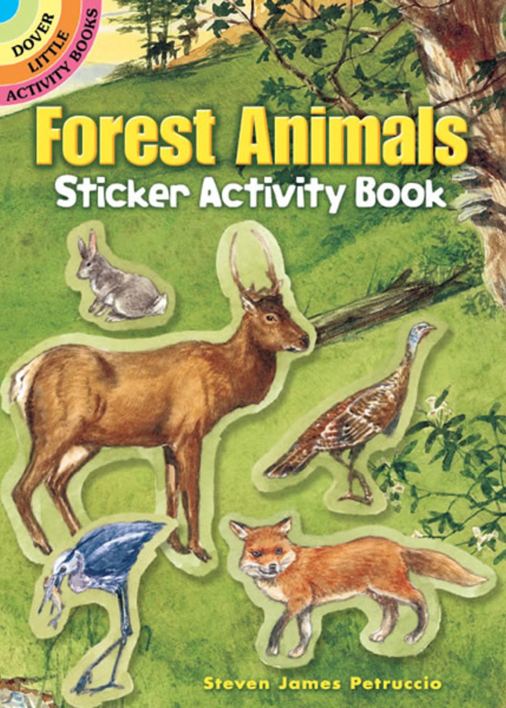 Dover Mini, Forest Animals Sticker Activity Book