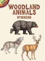 Dover Mini, Woodland Animals Stickers
