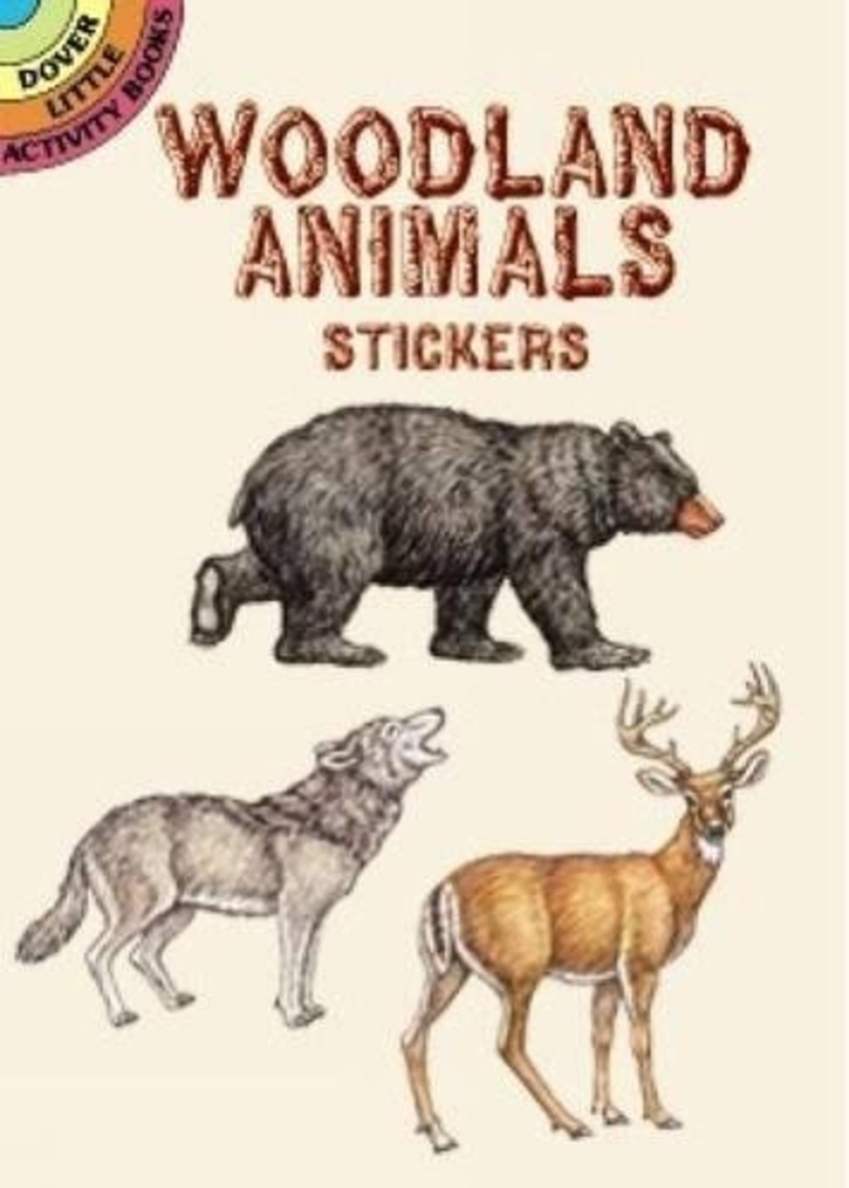 Dover Mini, Woodland Animals Stickers