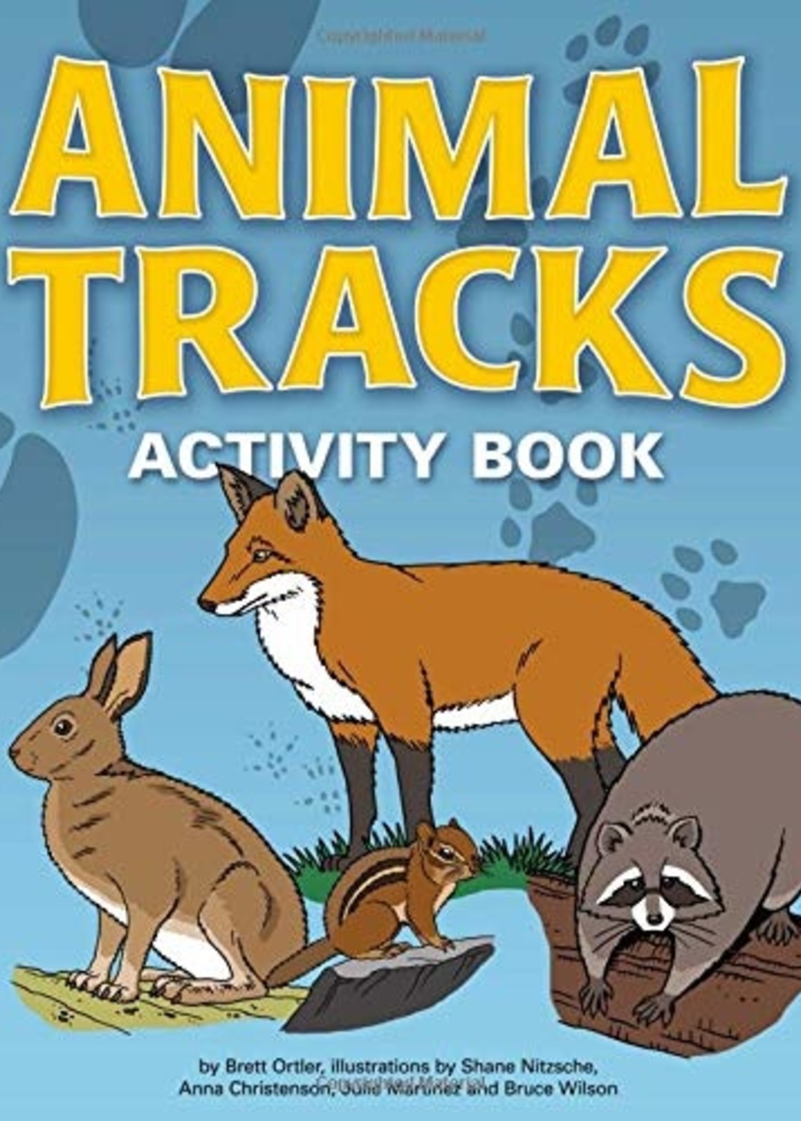 Animal Tracks Activity Book - Paperback