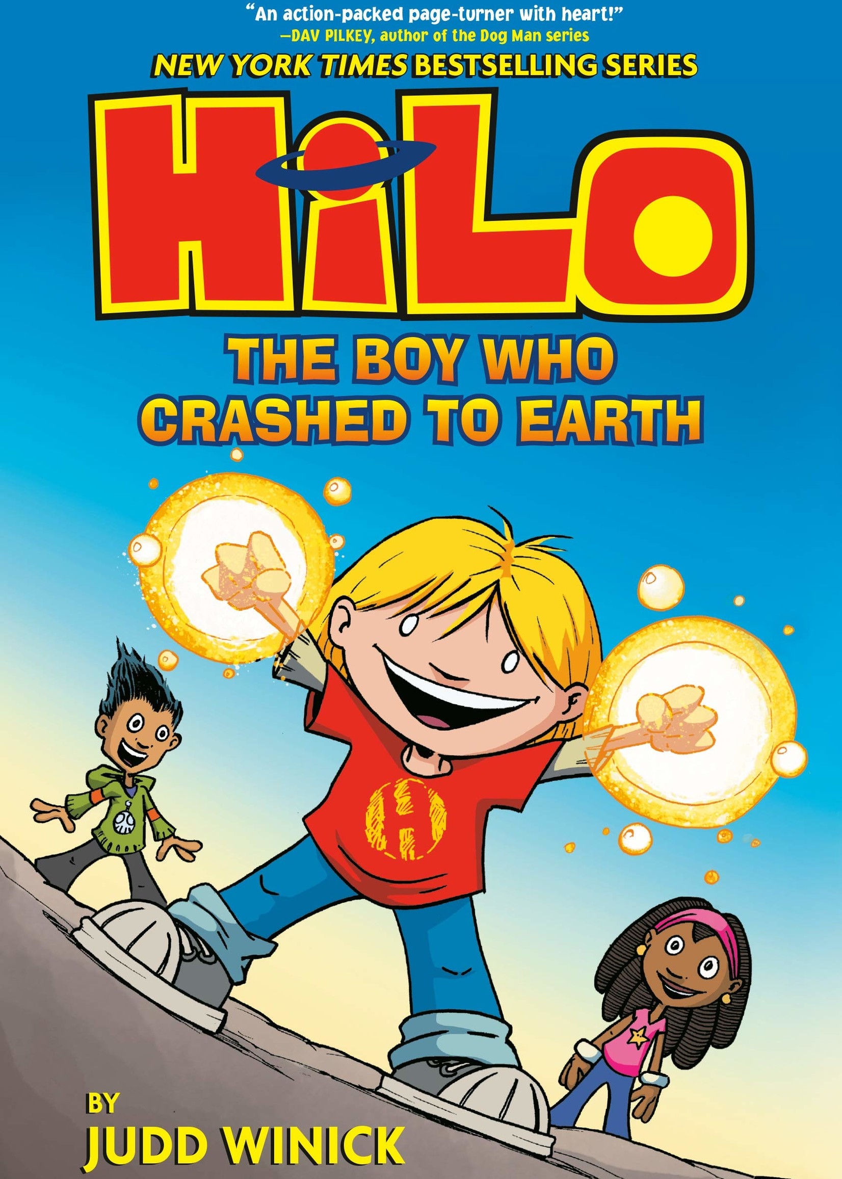 Hilo #01, The Boy Who Crashed to Earth Graphic Novel - Hardcover