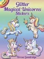 Glitter Magical Unicorns Stickers