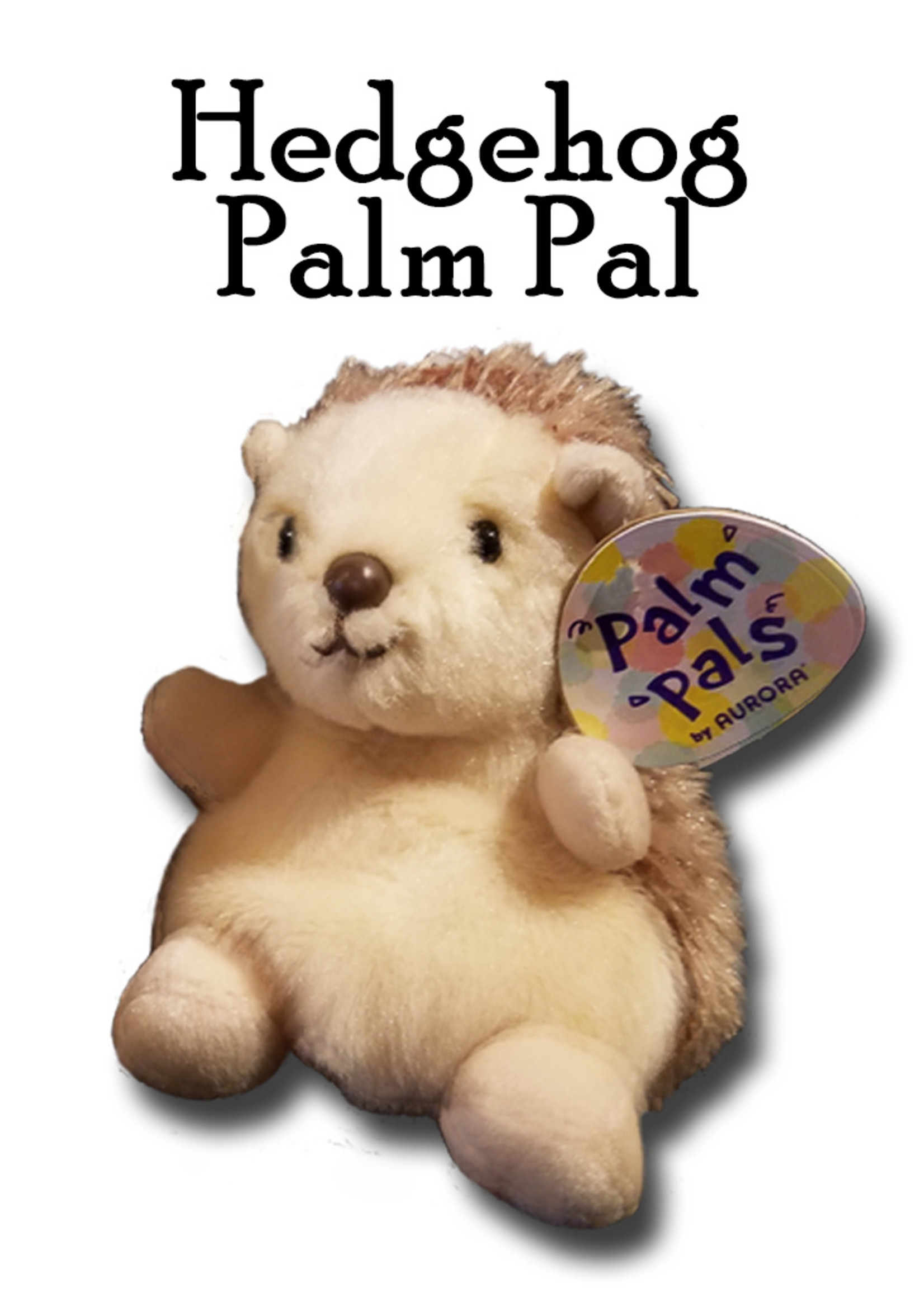 Palm Pals, Hedgie Hedgehog, Plush 5"