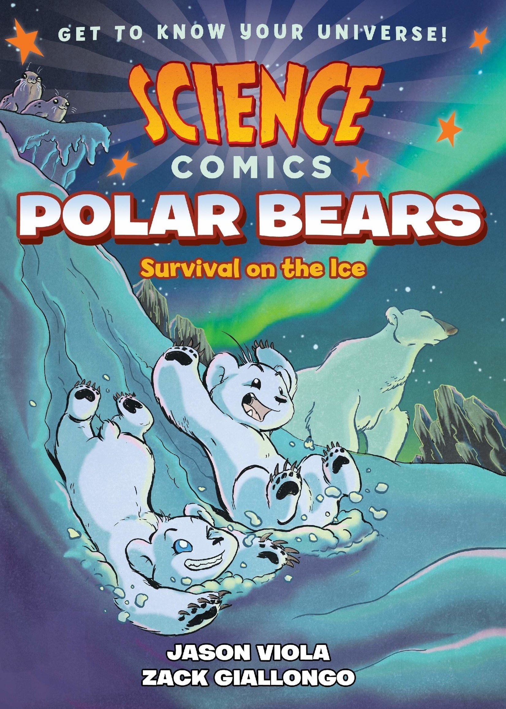 Science Comics: Polar Bears, Survival on the Ice Graphic Novel - Paperback